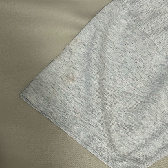 Vintage 80s Working is for those who don’t fish Graphic T Shirt - L - Picture 2 of 7